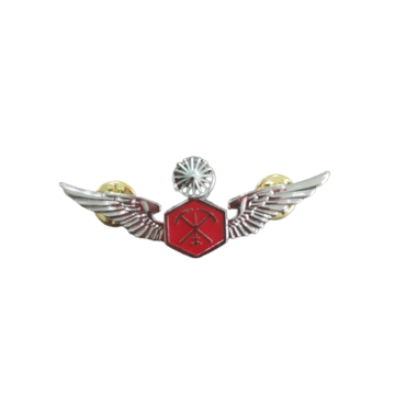 BOMBA WING METAL SILVER RED