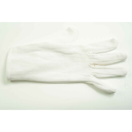 GLOVES COTTON WHITE (NORMAL QUALITY)