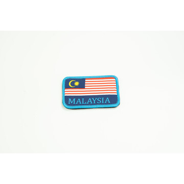MALAYSIA FLAG (BLUE LINE)